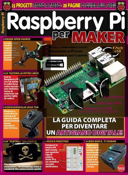 Linux Pro Speciale – Raspberry Pi per Maker – Giugno-Luglio 2017 Cover