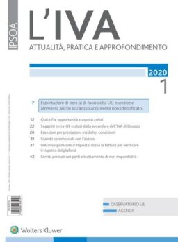 L’IVA – Gennaio 2020