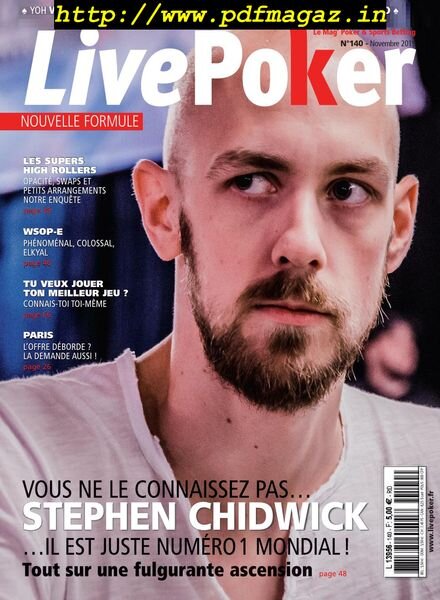 Live Poker – 05 decembre 2019 Cover