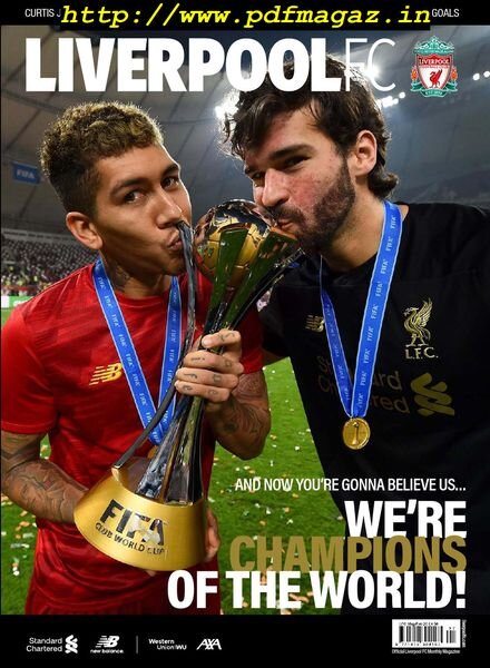 Liverpool FC Magazine – February 2020 Cover