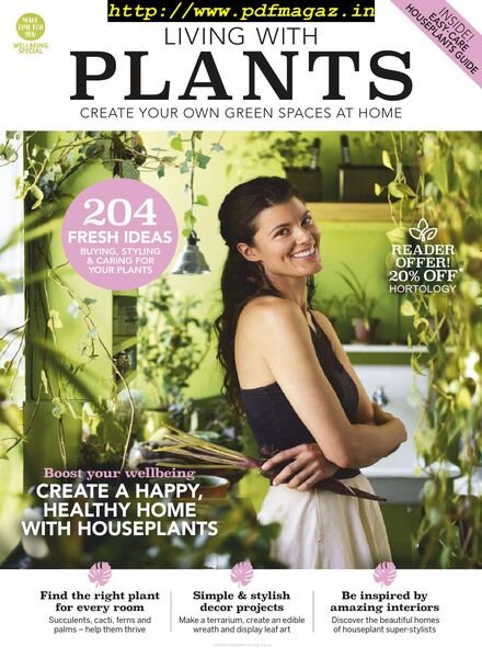 Living with Plants – August 2019 Cover