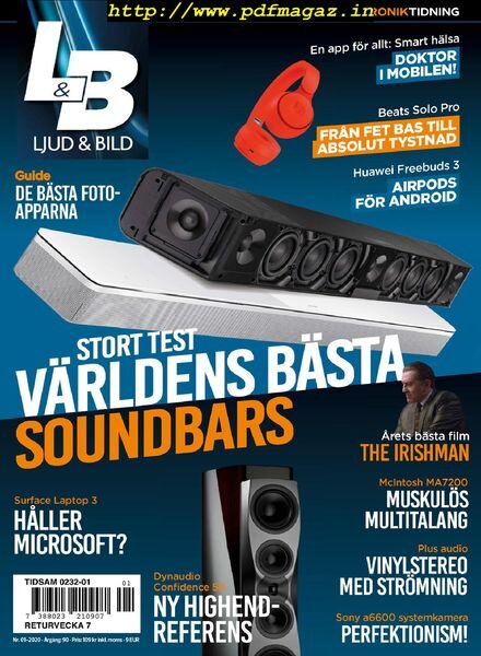 Ljud & Bild – januari 2020 Cover