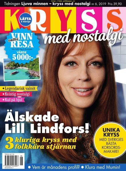 Ljuva Minnen – 12 december 2019 Cover