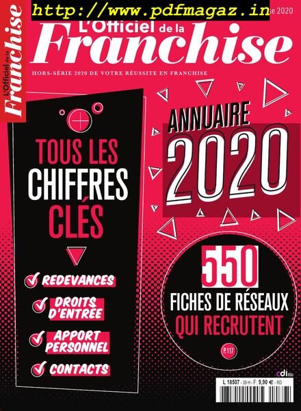 L’Officiel de la Franchise – Hors-Serie – janvier 2020 Cover