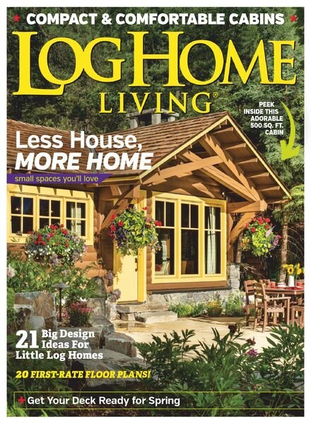 Log Home Living – March 2020 Cover