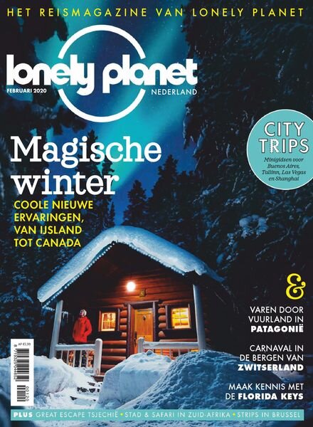Lonely Planet Traveller Netherlands – februari 2020 Cover