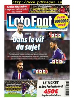 Loto Foot – 08 janvier 2020