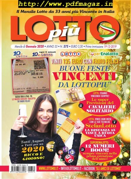 Lottopiu – Gennaio 2020 Cover