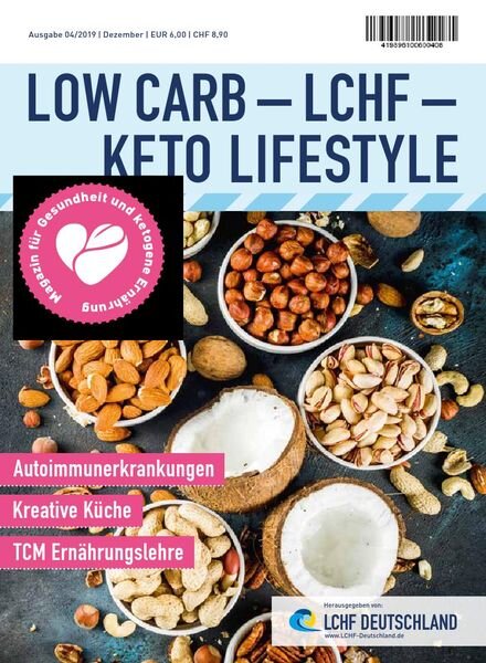 Low Carb – LCHF Magazin Nr.4 – Dezember 2019 Cover