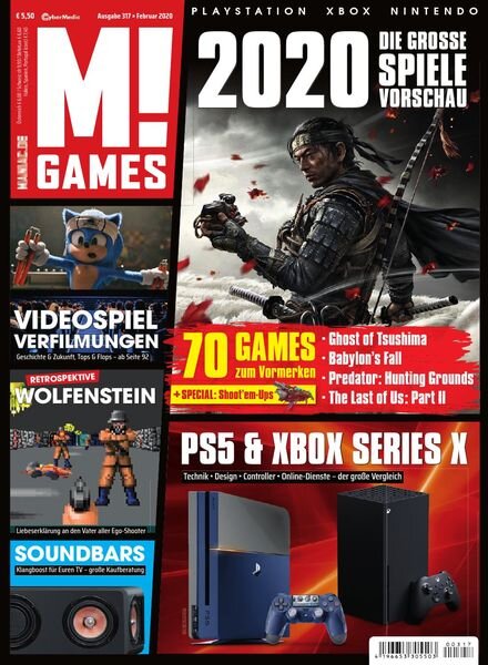 M! Games – Februar 2020 Cover
