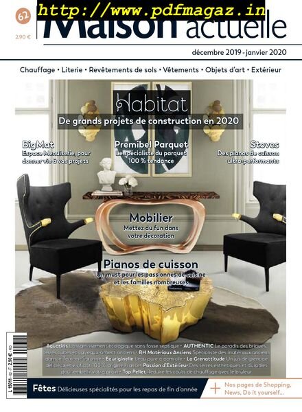 Maison Actuelle – decembre 2019 Cover