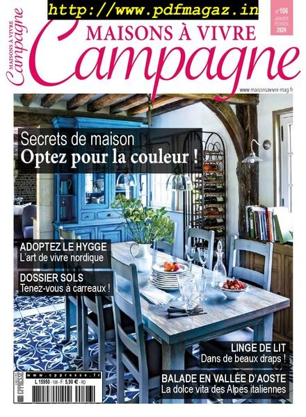 Maisons a Vivre Campagne – fevrier-mars 2020 Cover
