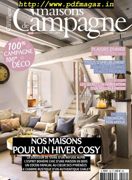 Maisons de Campagne – decembre 2019 Cover