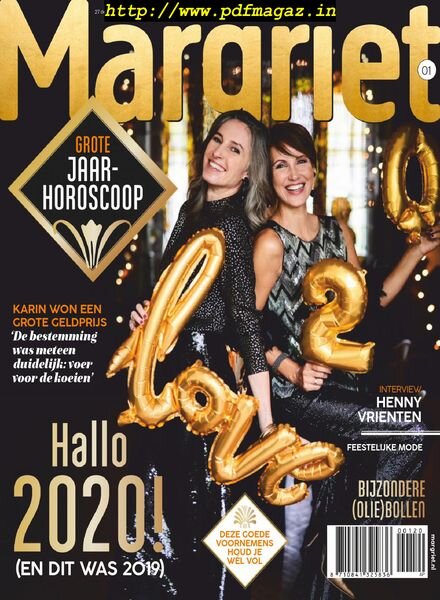 Margriet – december 27, 2019 Cover