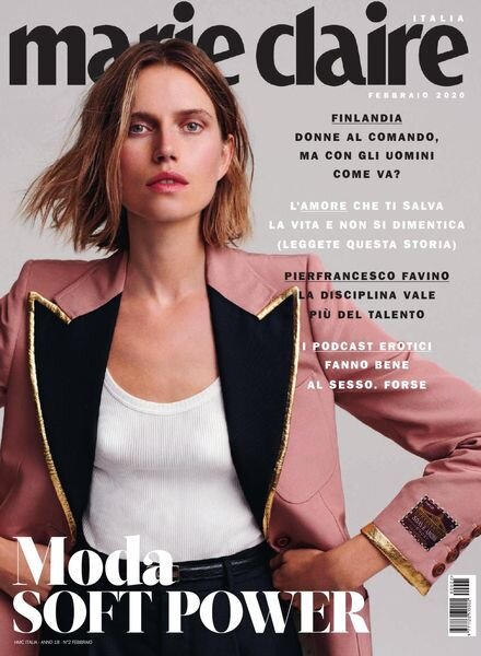 Marie Claire Italia – febbraio 2020 Cover