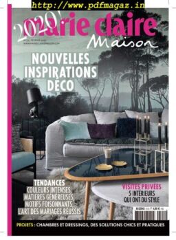 Marie Claire Maison France – fevrier 2020