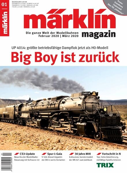 Marklin – Februar-Marz 2020 Cover