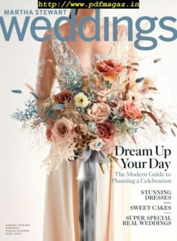 Martha Stewart Weddings Real Weddings Special Issue – November 2019