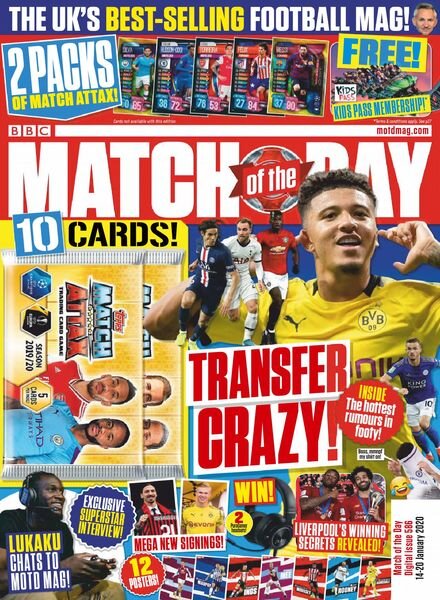 Match of the Day – 14 January 2020 Cover