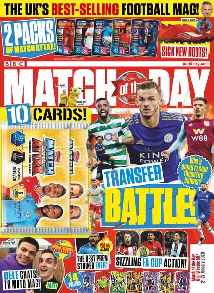 Match of the Day – 21 January 2020 Cover