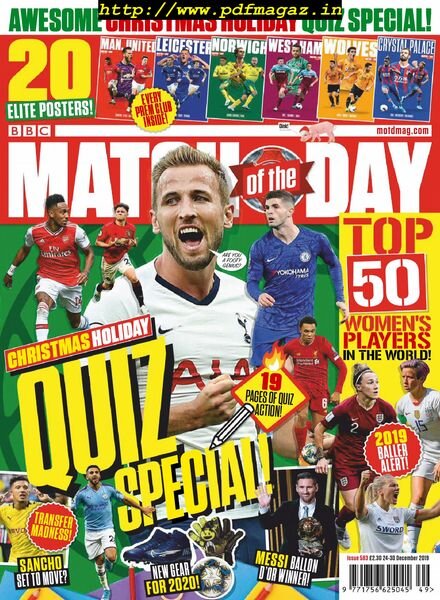 Match of the Day – 24 December 2019 Cover