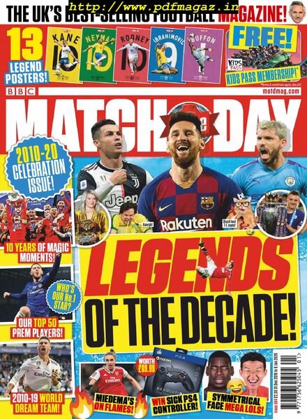Match of the Day – 31 December 2019 Cover