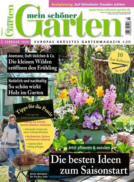 Mein schOner Garten – Februar 2020 Cover