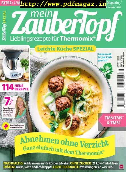 Mein ZauberTopf Spezial – Dezember 2019 Cover