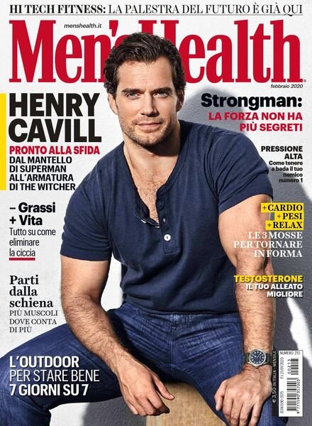 Men’s Health Italia – Febbraio 2020 Cover