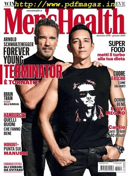 Men’s Health Italia – Gennaio 2020 Cover