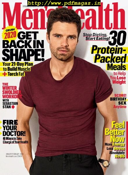 Men’s Health USA – January 2020 Cover