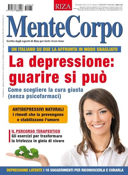 MenteCorpo – Dicembre 2012 Cover