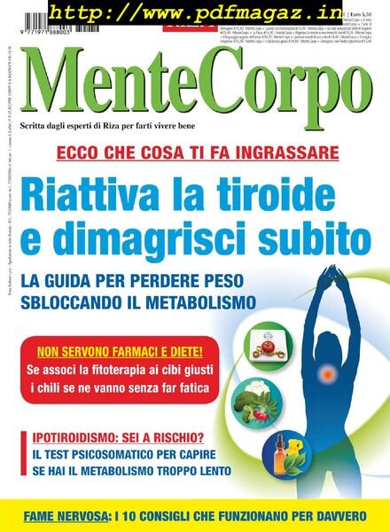 MenteCorpo – Dicembre 2013 Cover