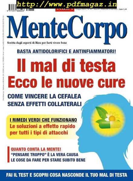 MenteCorpo – Giugno 2014 Cover