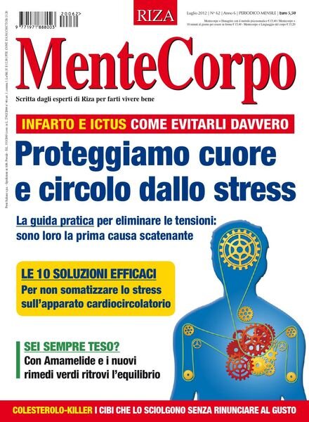 MenteCorpo – Luglio 2012 Cover