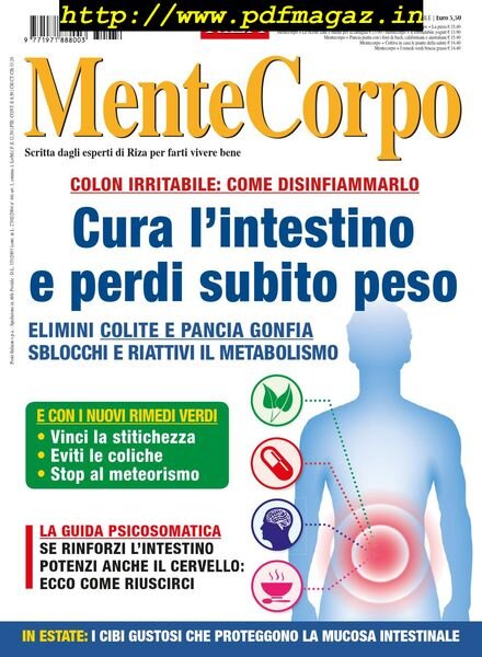 MenteCorpo – Luglio 2013 Cover