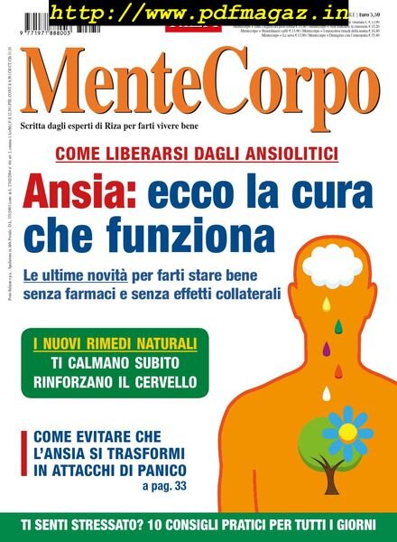 MenteCorpo – Maggio 2013 Cover
