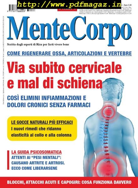 MenteCorpo – Novembre 2013 Cover