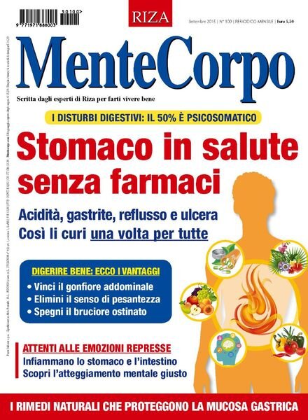 MenteCorpo – Settembre 2015 Cover