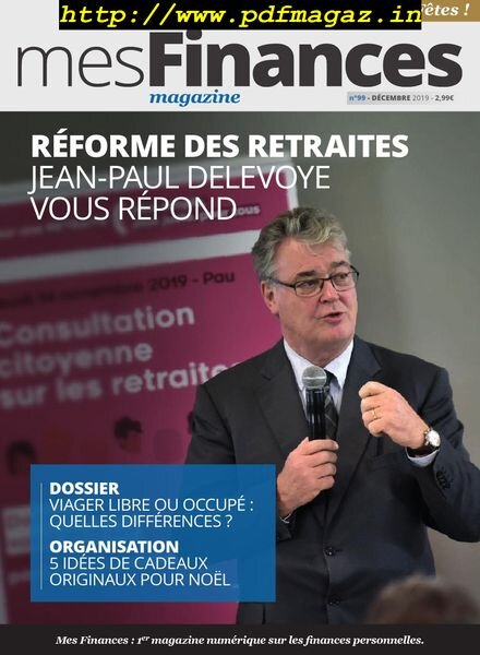 mes Finances – 05 decembre 2019 Cover