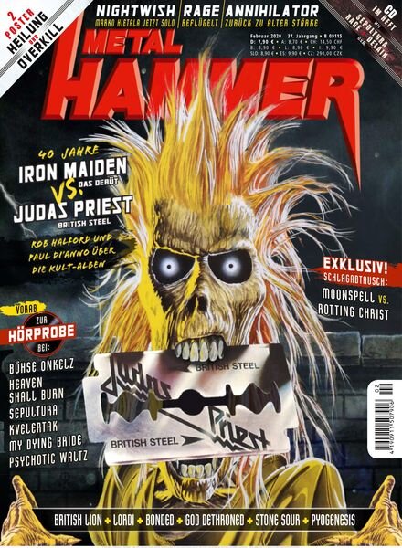 Metal Hammer Germany – Februar 2020 Cover