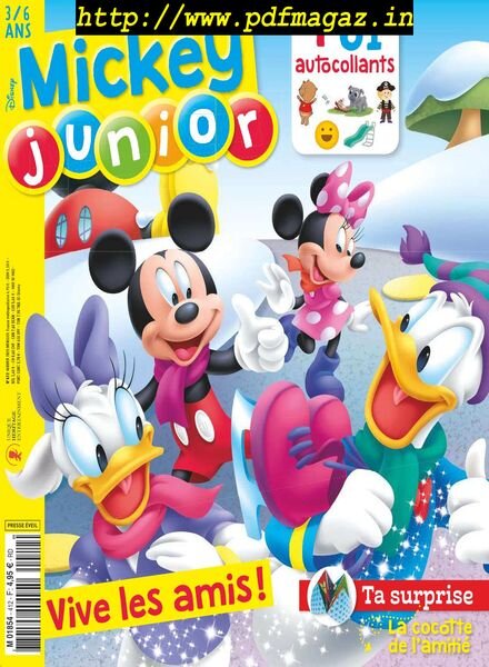 Mickey Junior – janvier 2020 Cover