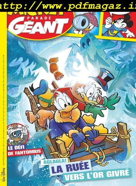 Mickey Parade Geant – janvier 2020 Cover