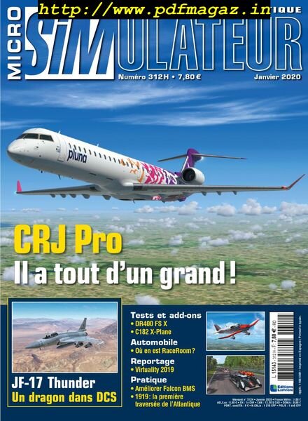 Micro Simulateur – janvier 2020 Cover