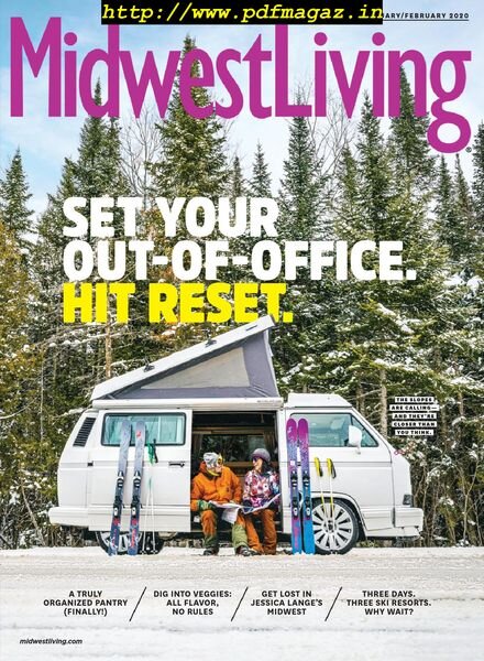 Midwest Living – January 2020 Cover