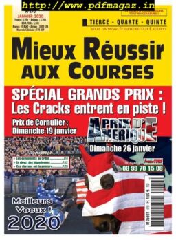 Mieux Reussir aux Courses – janvier 2020
