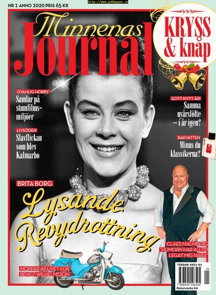 Minnenas Journal – 27 december 2019 Cover