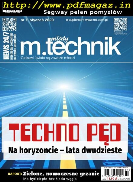 Mlody Technik – Styczen 2020 Cover