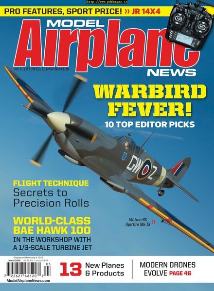 Model Airplane News – March 2020 Cover