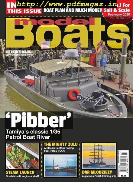 Model Boats – Issue 832 – Febuary 2020 Cover